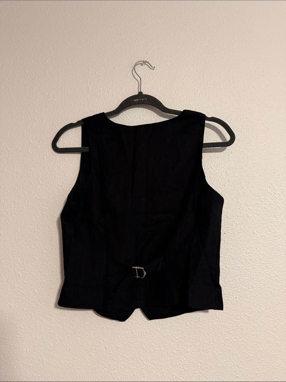 J.Crew Slim-Fit Linen Vest in Black - Picture 5 of 5
